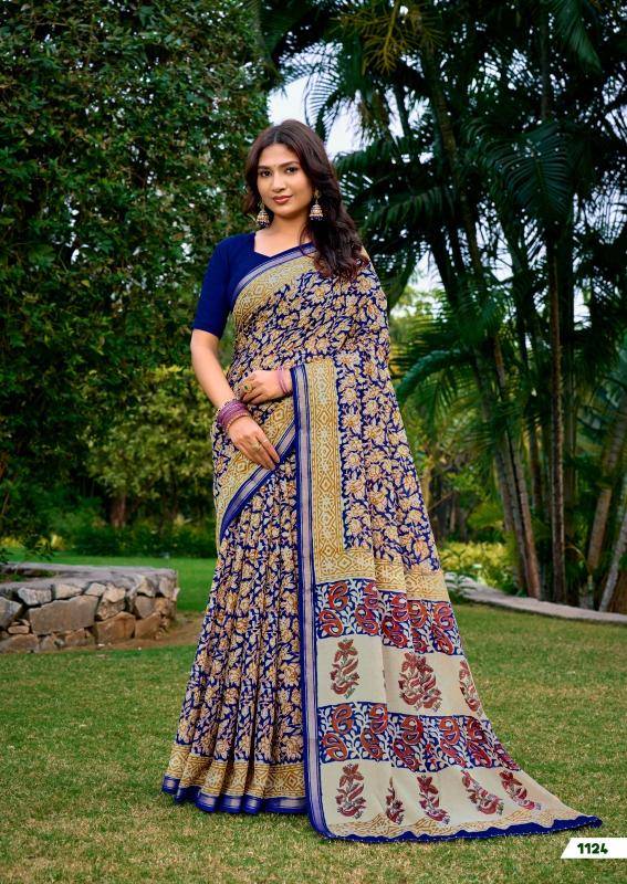 Tulsi sr mulmul Saree wholesale in Pune